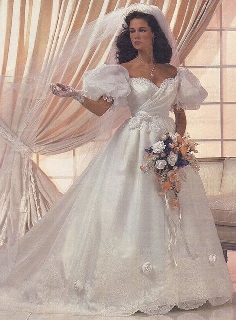 Inspiración Novias Años 80 22