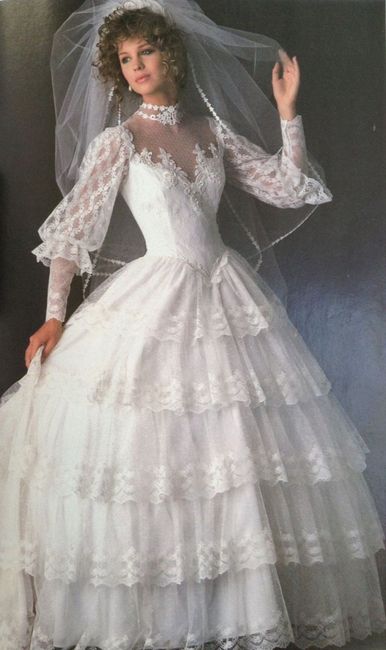 Inspiración Novias Años 80 28