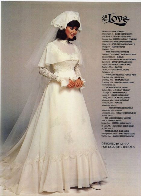 Inspiración Novias Años 70 2