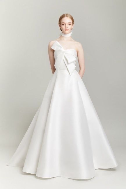 Vestidos👗👰🏾‍♀️ con moño 🎀 21