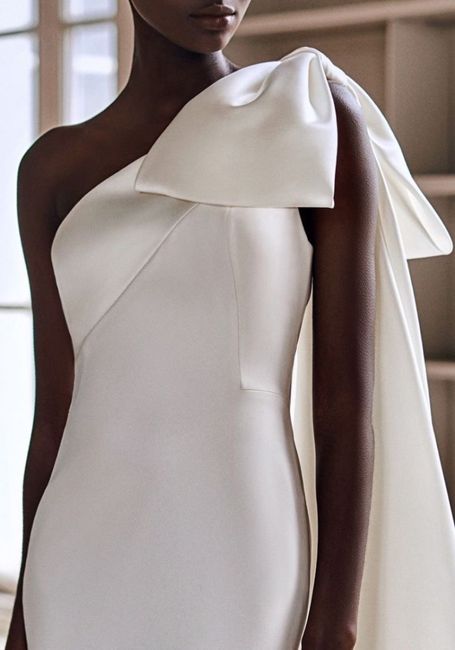 Vestidos👗👰🏾‍♀️ con moño 🎀 24