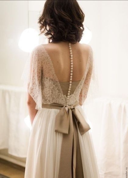 Vestidos👗👰🏾‍♀️ con moño 🎀 31