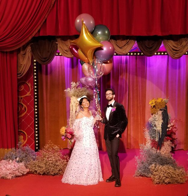 Alena + Alex: una boda confetti 🎉 4