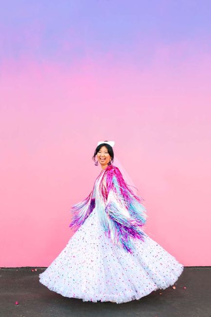 Alena + Alex: una boda confetti 🎉 8