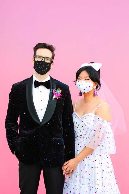 Alena + Alex: una boda confetti 🎉 13