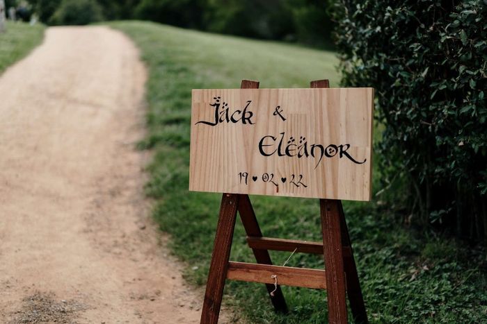 Jack + Eleanor: una boda hobbit 🧙🏻 2