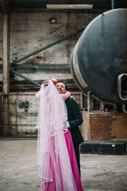 Caragh + Ryan: una boda pink flamingo 🦩 29