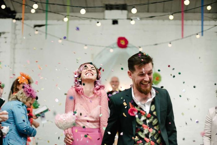 Caragh + Ryan: una boda pink flamingo 🦩 46