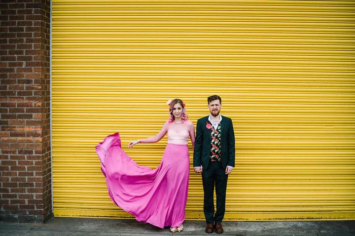 Caragh + Ryan: una boda pink flamingo 🦩 55