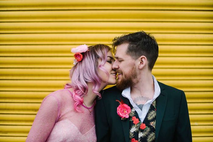 Caragh + Ryan: una boda pink flamingo 🦩 56