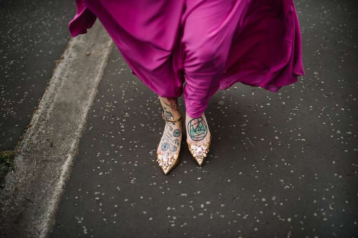 Caragh + Ryan: una boda pink flamingo 🦩 57