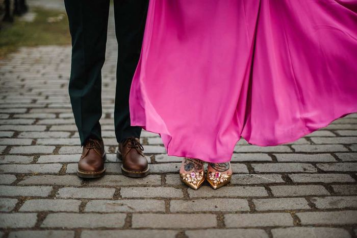 Caragh + Ryan: una boda pink flamingo 🦩 63