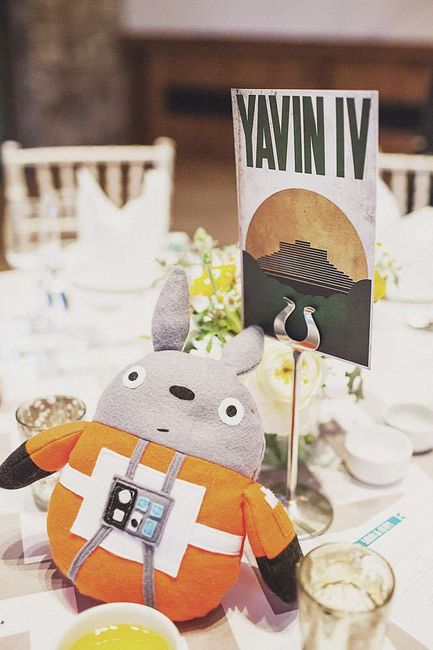 Sarah + Adam: una boda Star Wars y Mi vecino Totoro 52