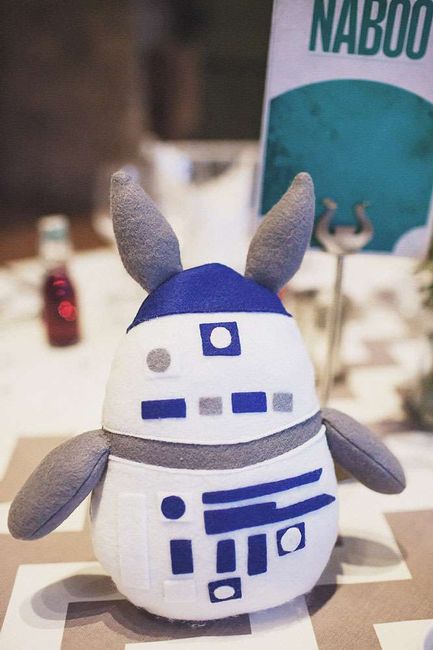 Sarah + Adam: una boda Star Wars y Mi vecino Totoro 57