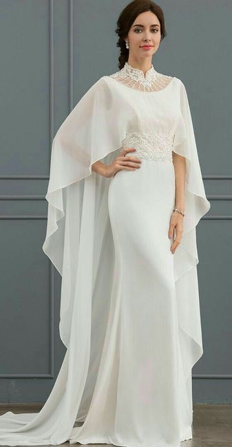 Ponle una bella capa a tu vestido de novia 19