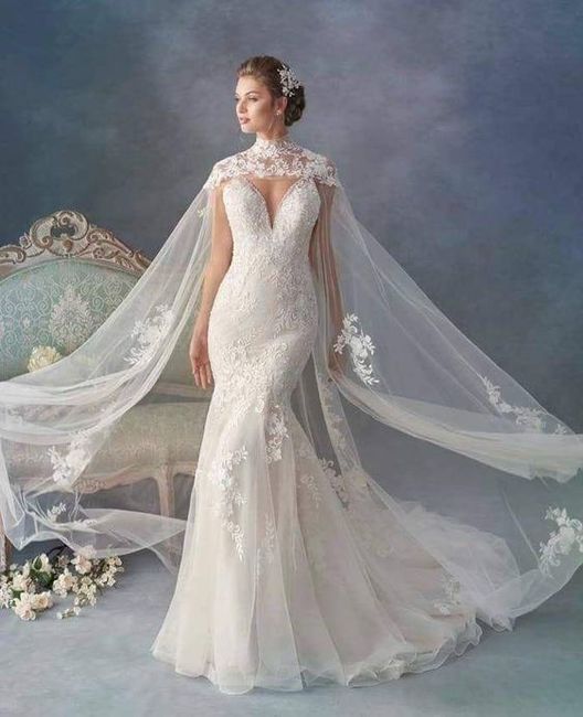 Ponle una bella capa a tu vestido de novia 28