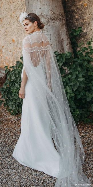 Ponle una bella capa a tu vestido de novia 35