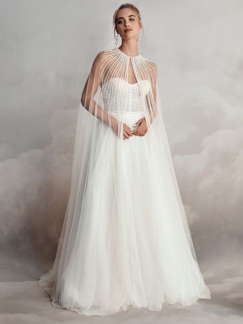 Ponle una bella capa a tu vestido de novia 57