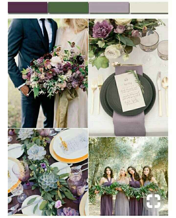  Boda con tonos Lila y lavanda con blanco! - 2