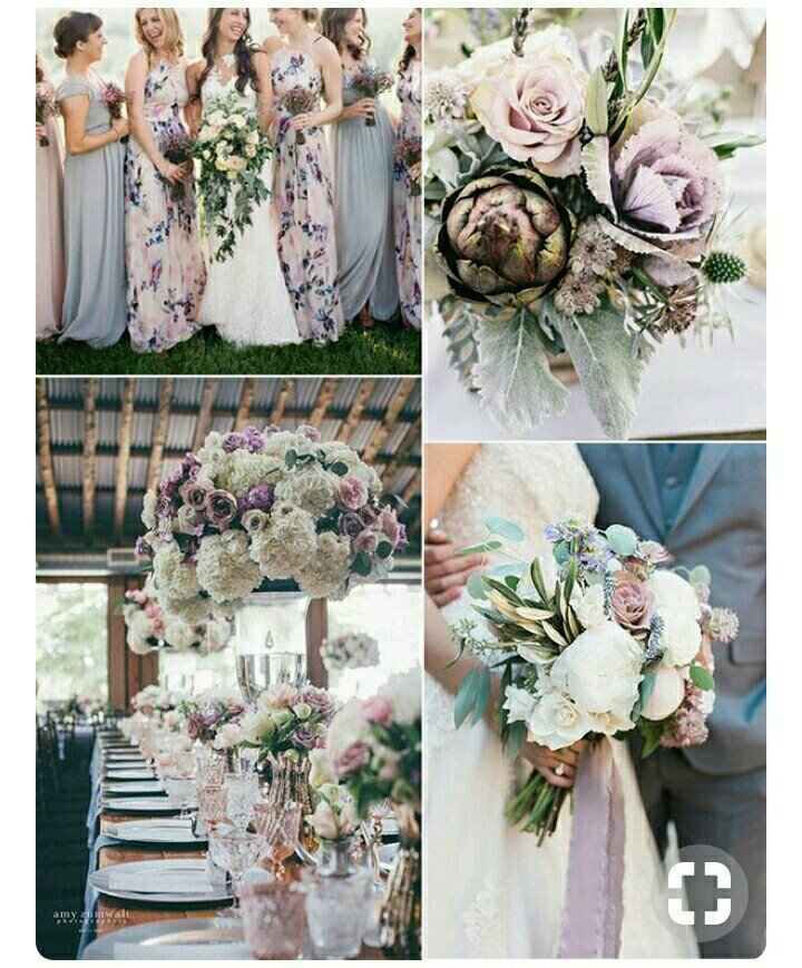  Boda con tonos Lila y lavanda con blanco! - 3