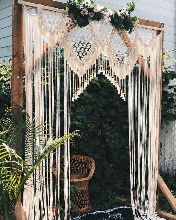 Arcos de macramé - 7