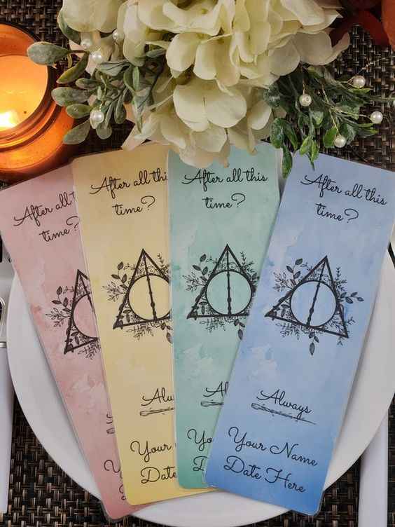 ¿Ideas para una boda temática de invierno-navidad en Hogwards? - 5