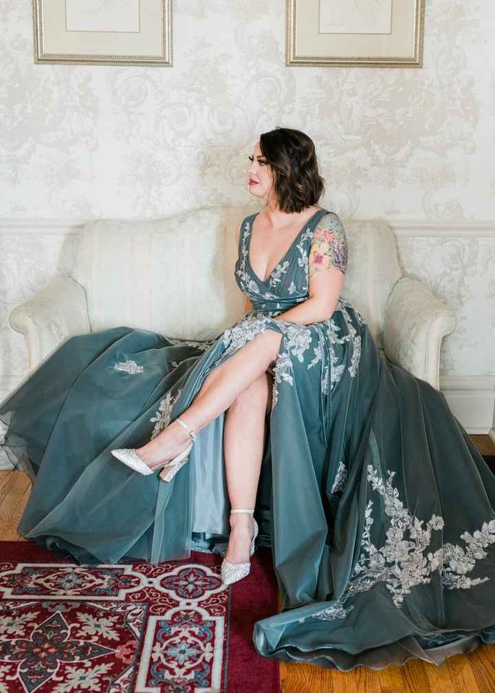 Shay + Juan: Una novia en azul y un novio en verde - 5