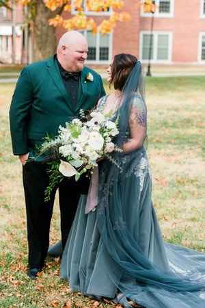 Shay + Juan: Una novia en azul y un novio en verde - 13