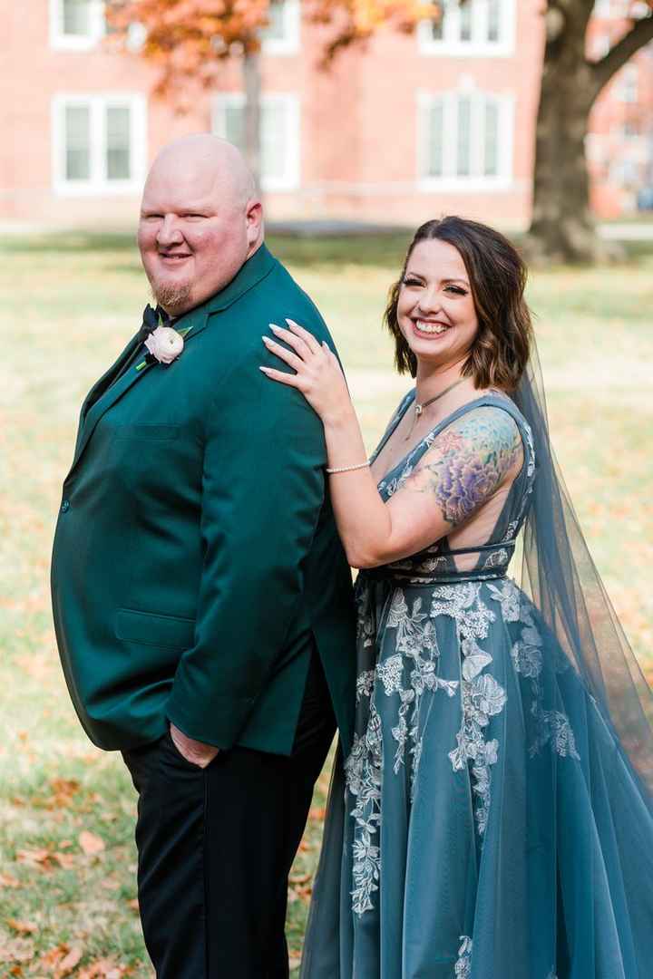 Shay + Juan: Una novia en azul y un novio en verde - 16