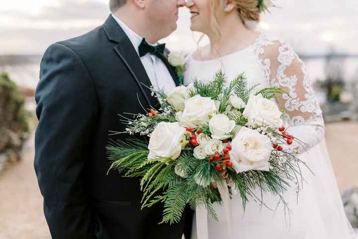 Becca + Justin: Una boda navideña 🎄❄️🎅🏻 - 37