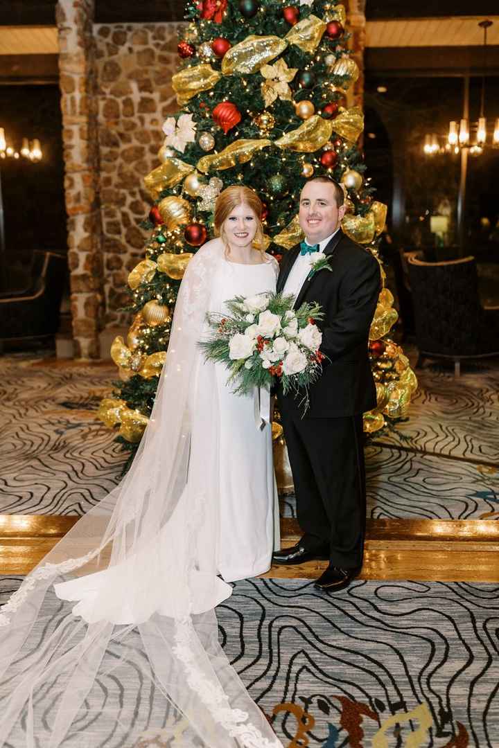 Becca + Justin: Una boda navideña 🎄❄️🎅🏻 - 51