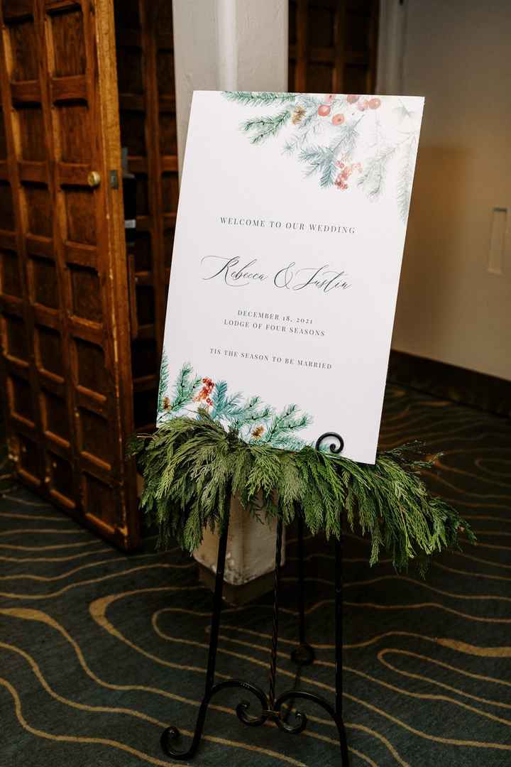 Becca + Justin: Una boda navideña 🎄❄️🎅🏻 - 54
