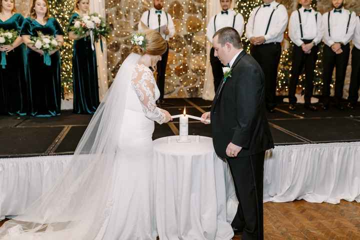 Becca + Justin: Una boda navideña 🎄❄️🎅🏻 - 61
