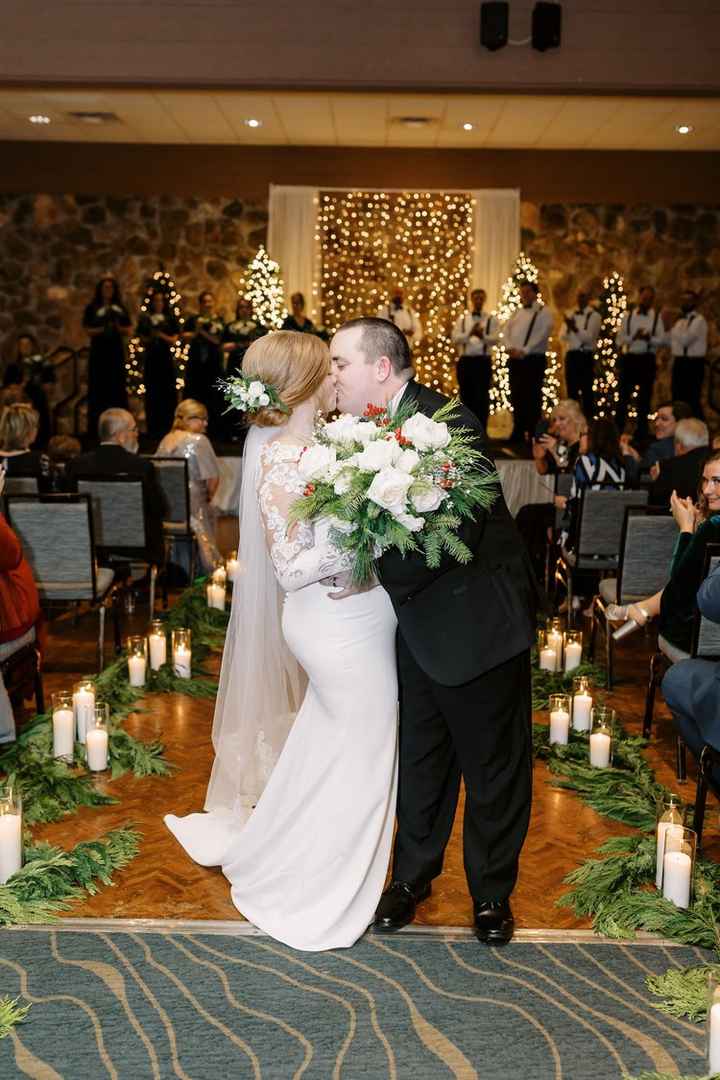 Becca + Justin: Una boda navideña 🎄❄️🎅🏻 - 63