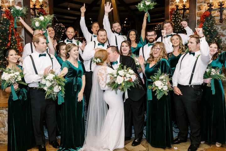 Becca + Justin: Una boda navideña 🎄❄️🎅🏻 - 65