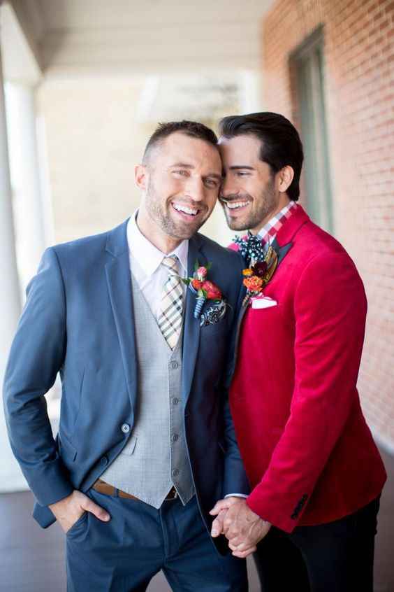 Trajes para novios 🌈🏳️‍🌈 - 8