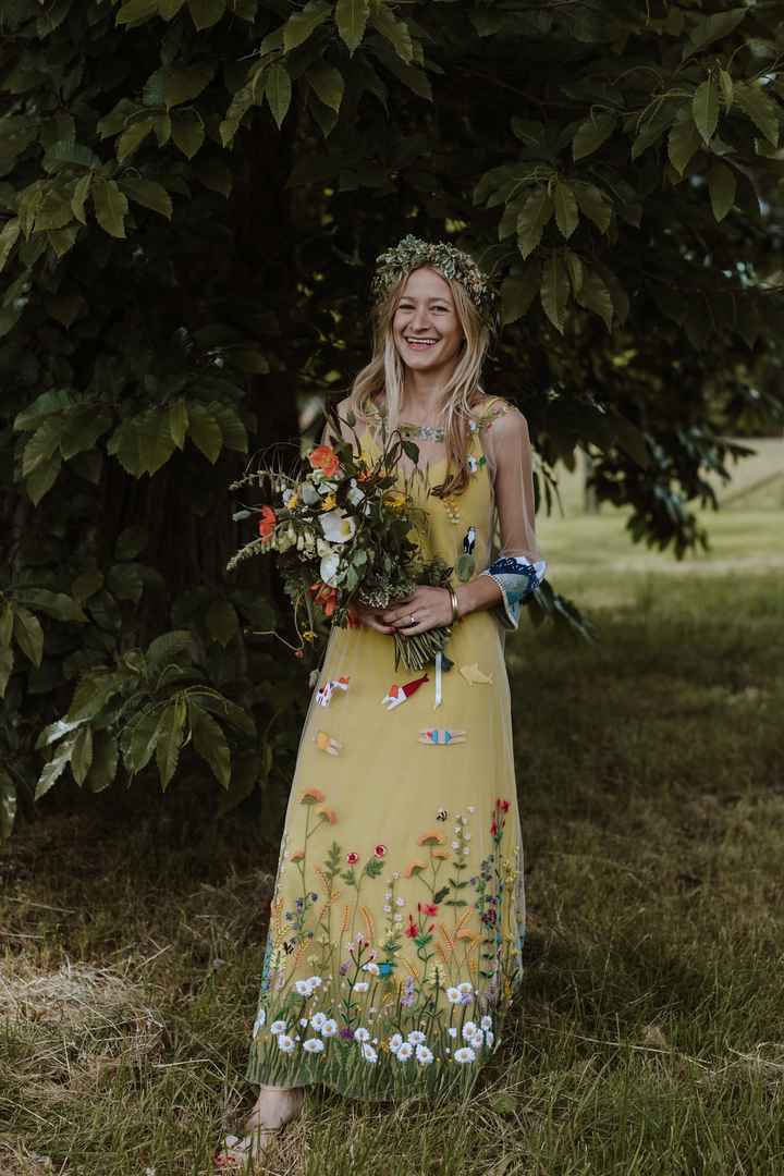 🌿✨ Catriona + Tom: Handfasting y un vestido diseñado por la novia ✨🌿 - 32