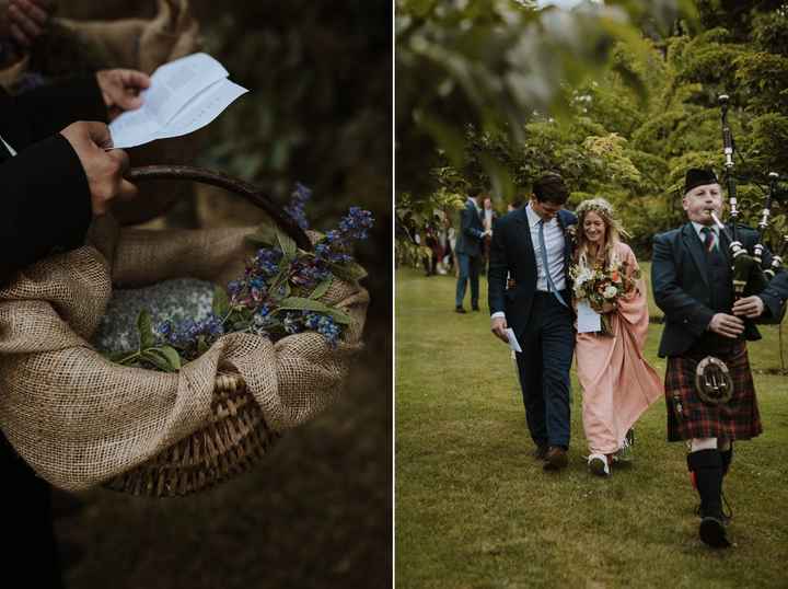 🌿✨ Catriona + Tom: Handfasting y un vestido diseñado por la novia ✨🌿 - 51