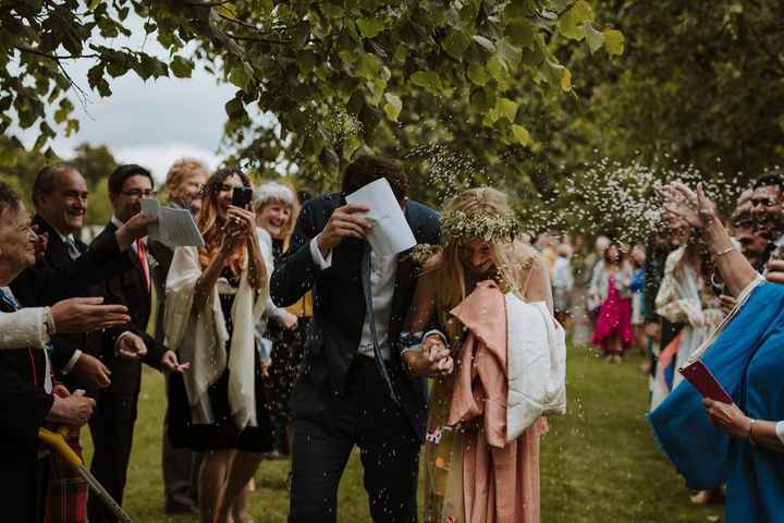 🌿✨ Catriona + Tom: Handfasting y un vestido diseñado por la novia ✨🌿 - 54