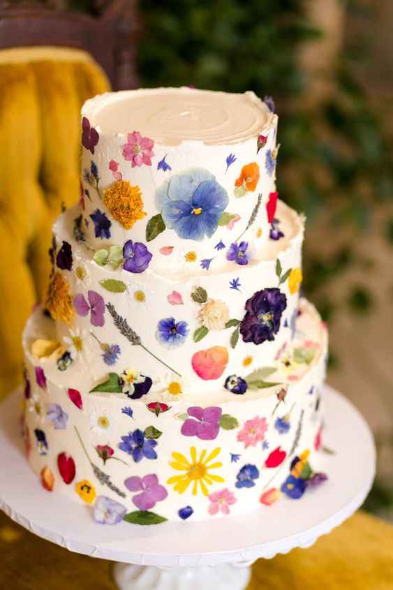 ✨🌸 Pasteles florales para la boda 🌸✨ - 12