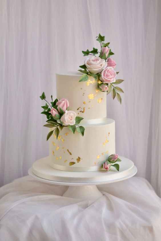 ✨🌸 Pasteles florales para la boda 🌸✨ - 29