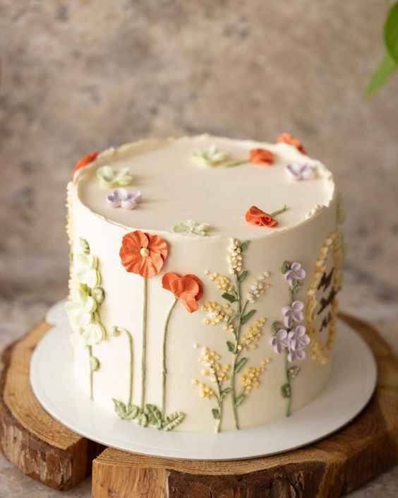 ✨🌸 Pasteles florales para la boda 🌸✨ - 37