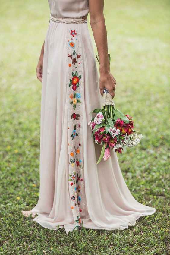 Vestido de novia con un toque muy mexicano - 6