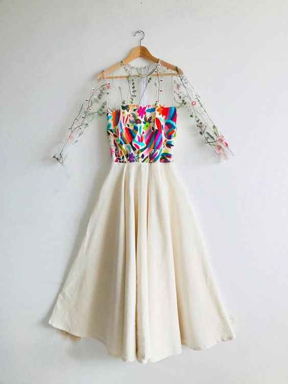 Vestido de novia con un toque muy mexicano - 12