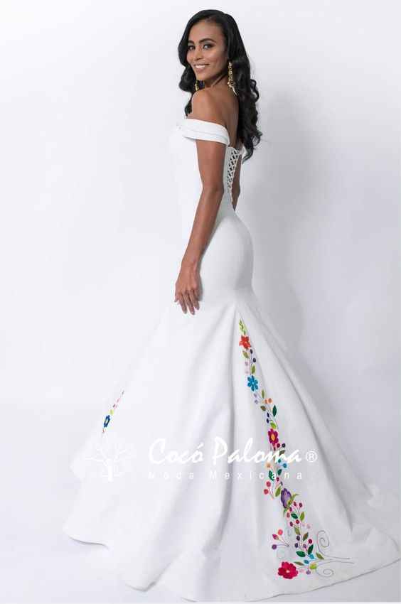 Vestido de novia con un toque muy mexicano - 15