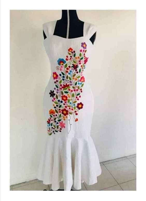 Vestido de novia con un toque muy mexicano - 36