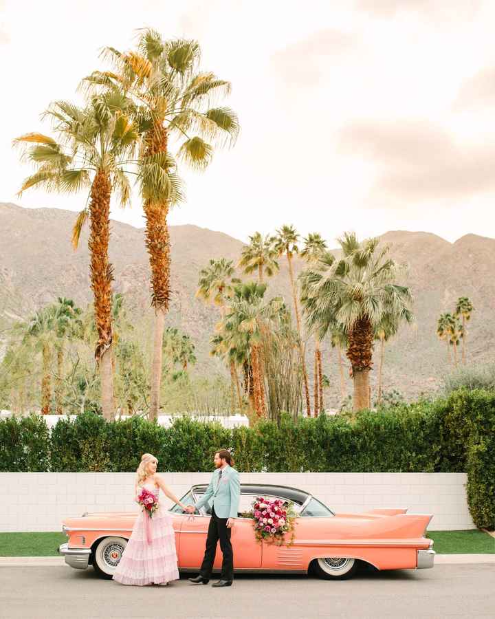 Christine + Alan: una sesión retro (con un toque de Barbie) 💗 - 1