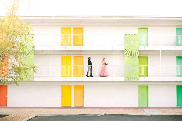 Christine + Alan: una sesión retro (con un toque de Barbie) 💗 - 8