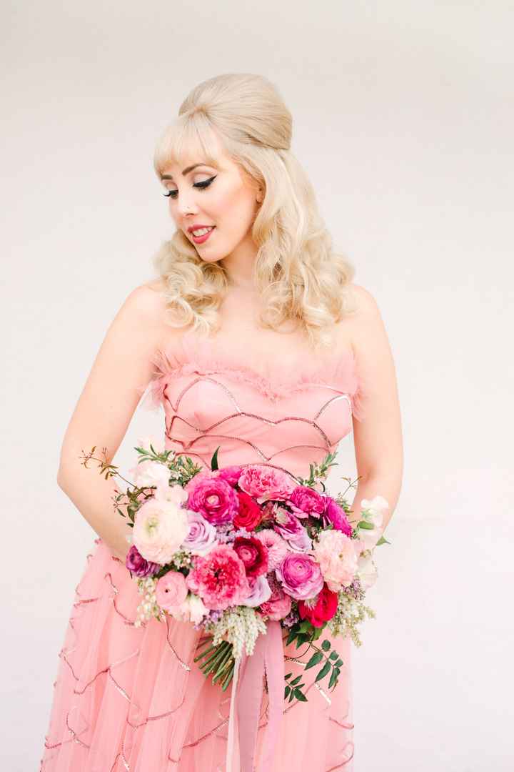 Christine + Alan: una sesión retro (con un toque de Barbie) 💗 - 9