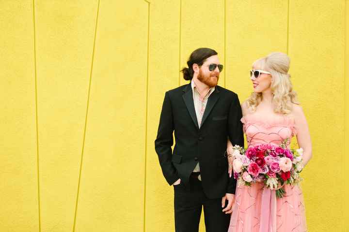 Christine + Alan: una sesión retro (con un toque de Barbie) 💗 - 14